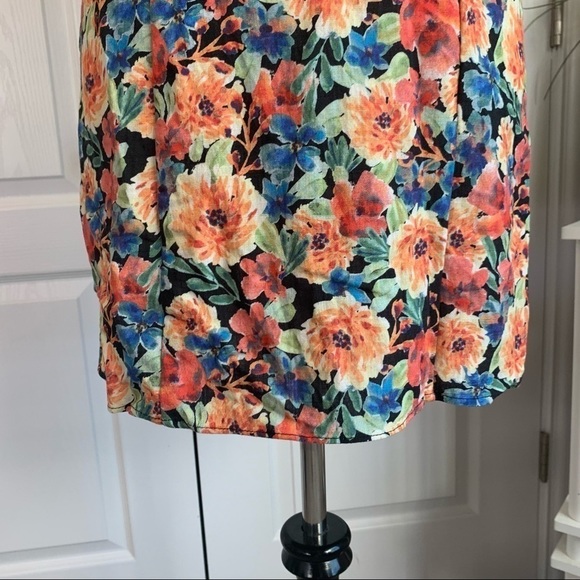 One of a kind! Olivaceous Sample Piece Floral Puff Sleeve Dress - Picture 7 of 16